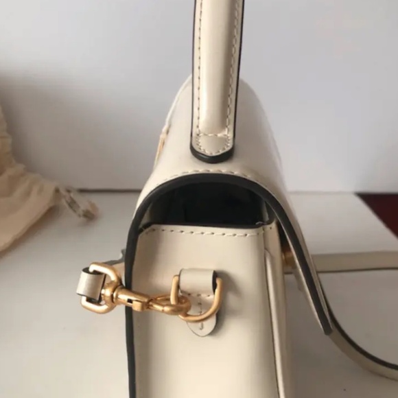 Tory Burch Women's Small Robinson Spazzolato Top Handle Bag - Picture 10 of 14